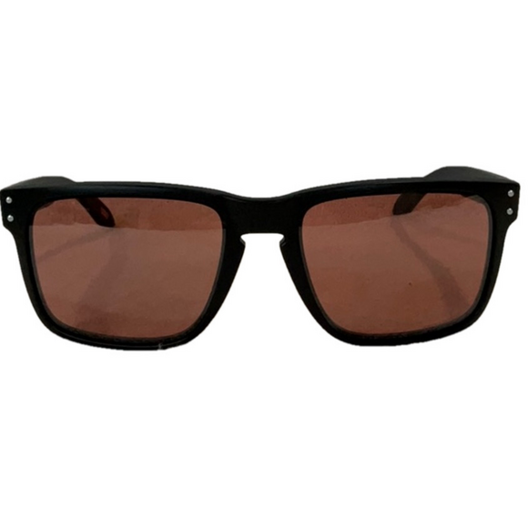 Oakley Black Sunglasses with Red Lenses